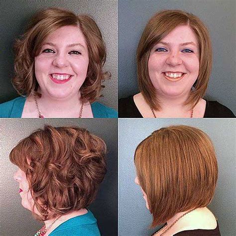 bob hair for fat face|tapered chubby face bob haircut.